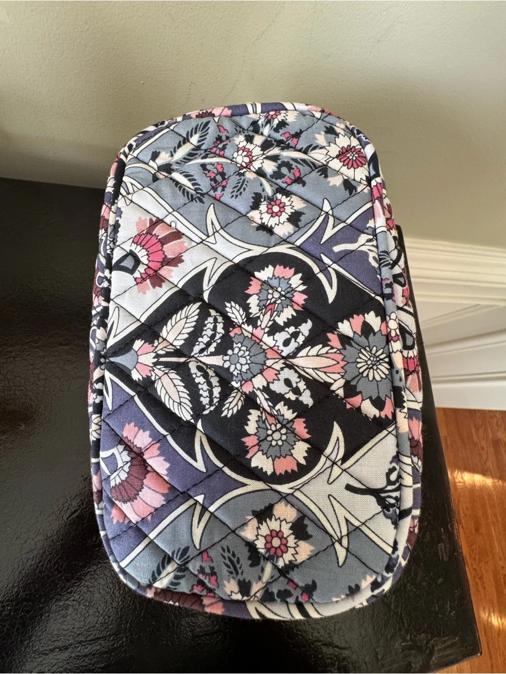 Vera Bradley Train Case Cosmetics Bag In Ornate Blooms NWOT